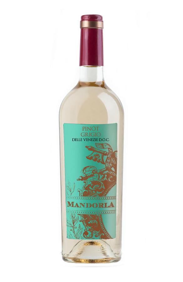 Mandorla Branco Pinot Grigio Delle Venezie D.O.C. cx com 6 unid